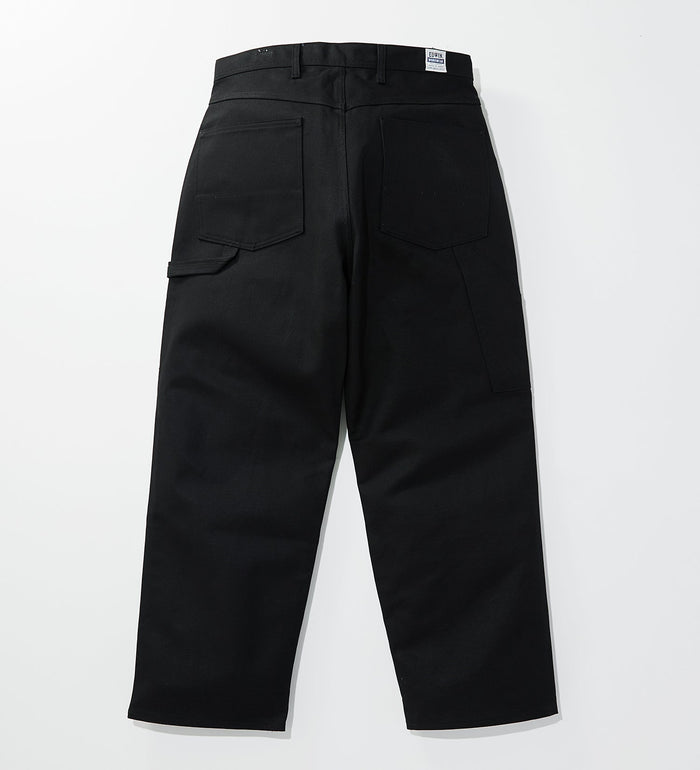 KSB02-175 PAINTER PANTS RIGID - BLACK UNWASHED