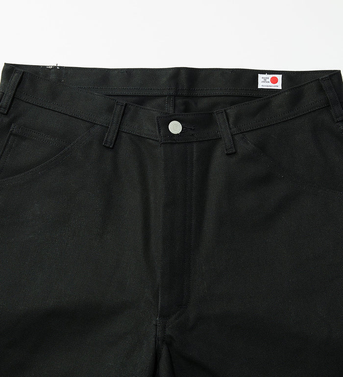 KSB02-175 PAINTER PANTS RIGID - BLACK UNWASHED
