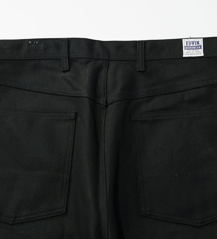 KSB02-175 PAINTER PANTS RIGID - BLACK UNWASHED