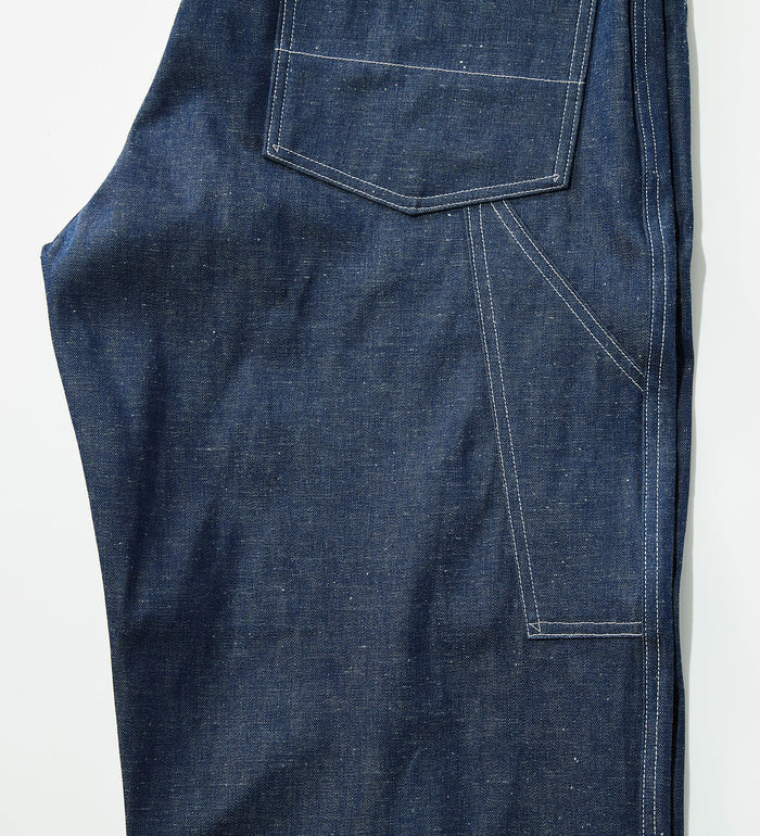 KSB02-189 PAINTER PANTS RIGID - INDIGO UNWASHED