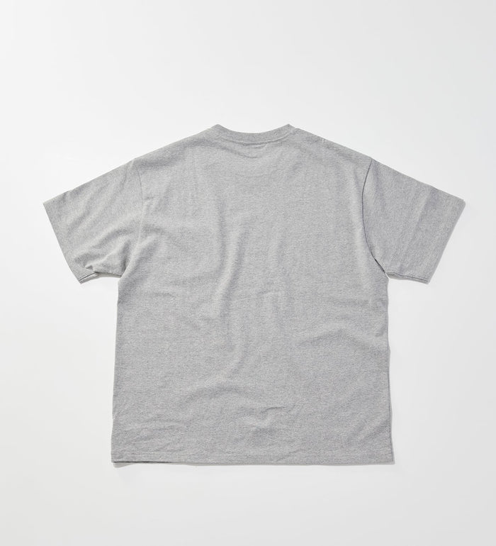 KST061-02 POCKET TEE S/S - HEATHER GRAY