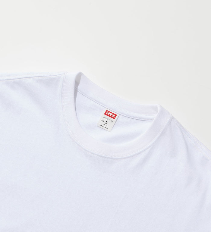 KST061-18 POCKET TEE S/S - WHITE