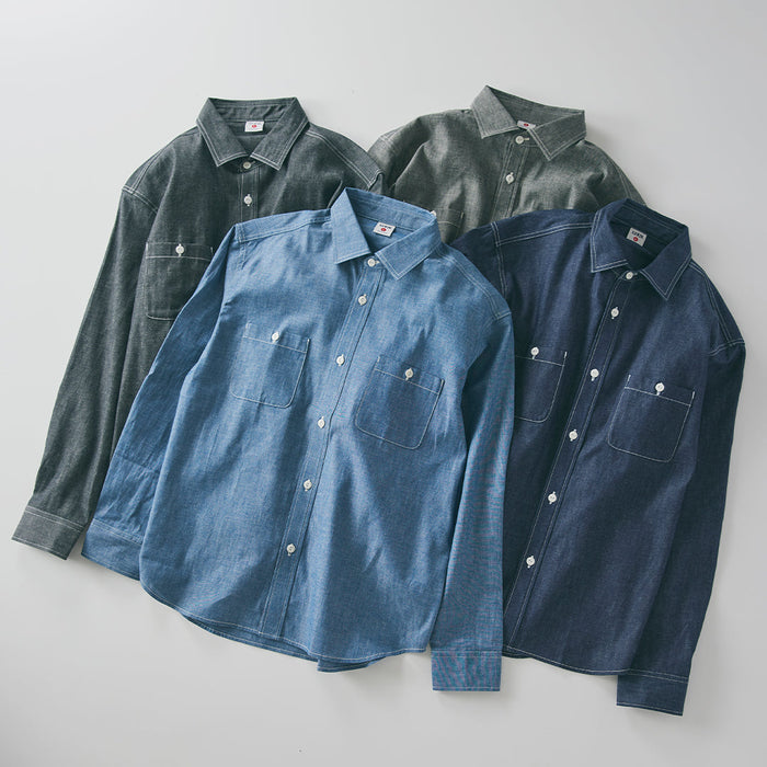 KST063-00 WORK SHIRTS L/S - OW