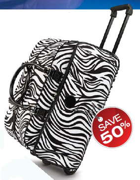 Landor & Hawa IT 20" Jungle Print Wheeled Duffel 9988