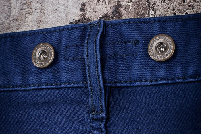LE PANTALON "PENITENCIER" MOLESKINE - BLEU