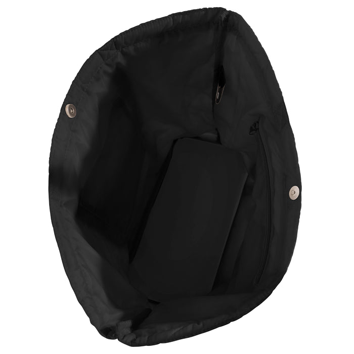 Lightweight Woobie Tote Bag - BLACK