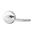 Lockwood Saltbush L34 Velocity Passage Lever Set Large Round Rose Chrome Plate - The Blue Space