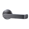 Lockwood Vivid V1 Passage Lever Set Round Rose Gunmetal | The Blue Space