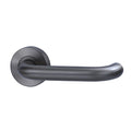 Lockwood Vivid V2 Passage Lever Set Round Rose Gunmetal | The Blue Space