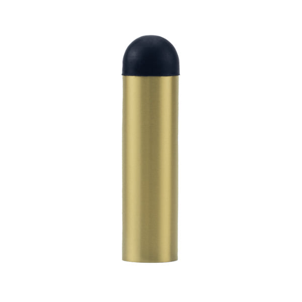 Lockwood Vivid Wall Mounted Door Stop Satin Brass | The Blue Space