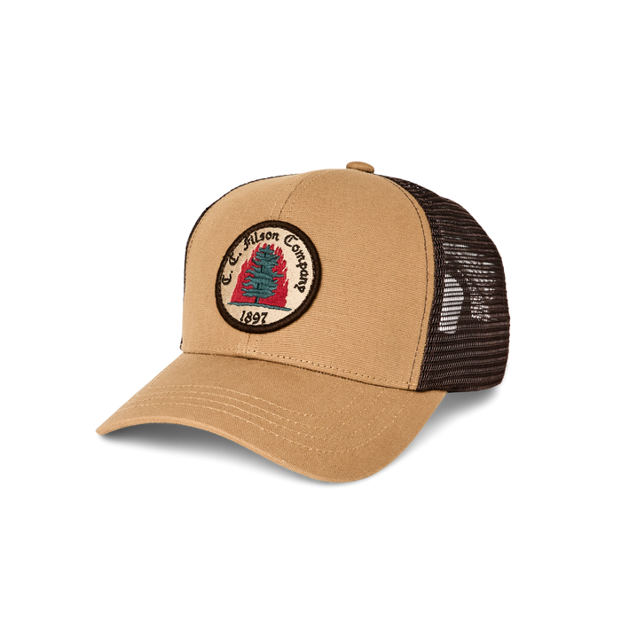 LOGGER MESH CAP - WHEAT/FIRE