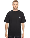 LOOSE FIT HEAVYWEIGHT POCKET TEE S/S - BLACK