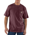 LOOSE FIT HEAVYWEIGHT POCKET TEE S/S - PORT