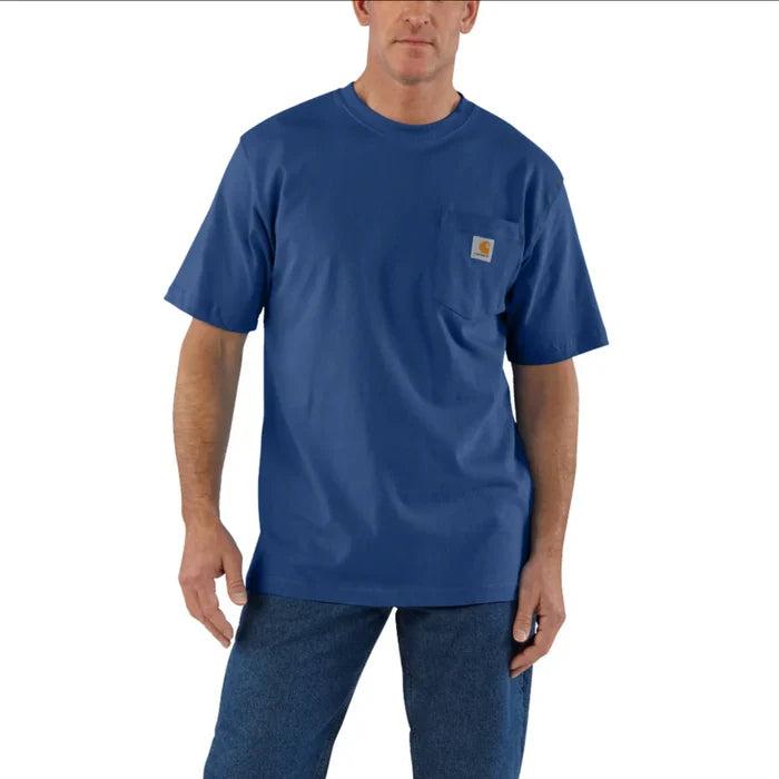 LOOSE FIT HEAVYWEIGHT SHORT-SLEEVE POCKET T-SHIRT - LAKESHORE