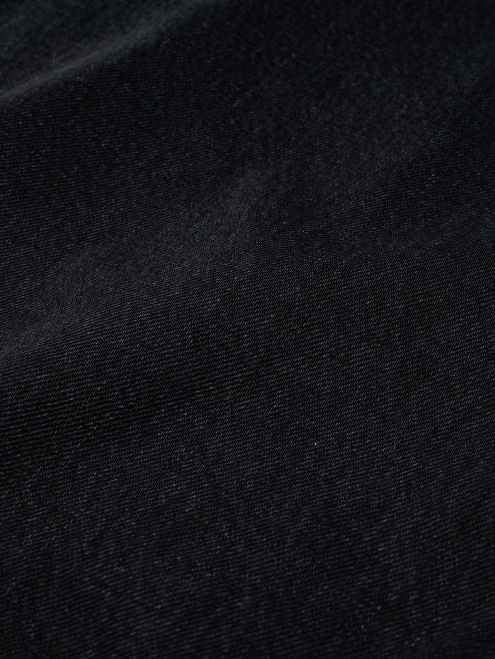 Lotta Western Cut Denim Shirt - Black