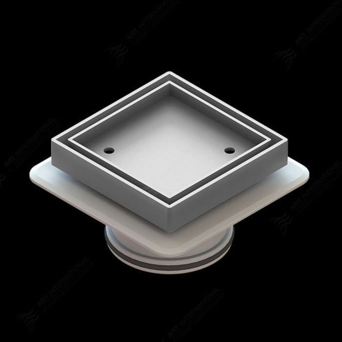Lowline Megaflex Square 100mm Brushed Nickel
