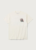 LUCKY NUMBER 73 TEE S/S - BONE