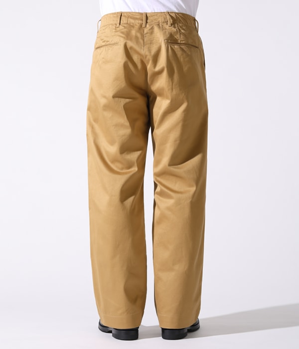 M43035 EARLY MILITARY CHINOS 1945 MODEL - CAMEL