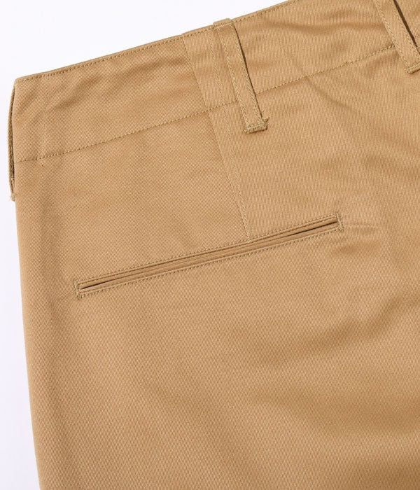 M43035 EARLY MILITARY CHINOS 1945 MODEL - CAMEL