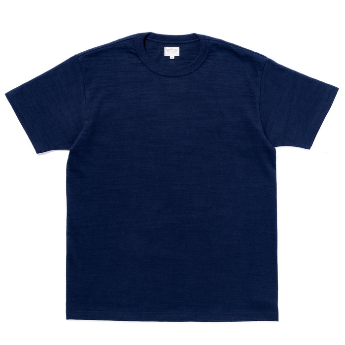 MC19010 ATHLETIC T-SHIRT / LOOP-WHEEL - NAVY