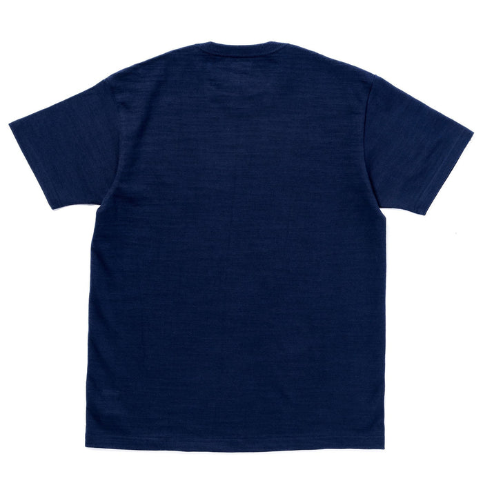 MC19010 ATHLETIC T-SHIRT / LOOP-WHEEL - NAVY