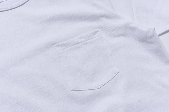 MC22006 POCKET TEE - WHITE