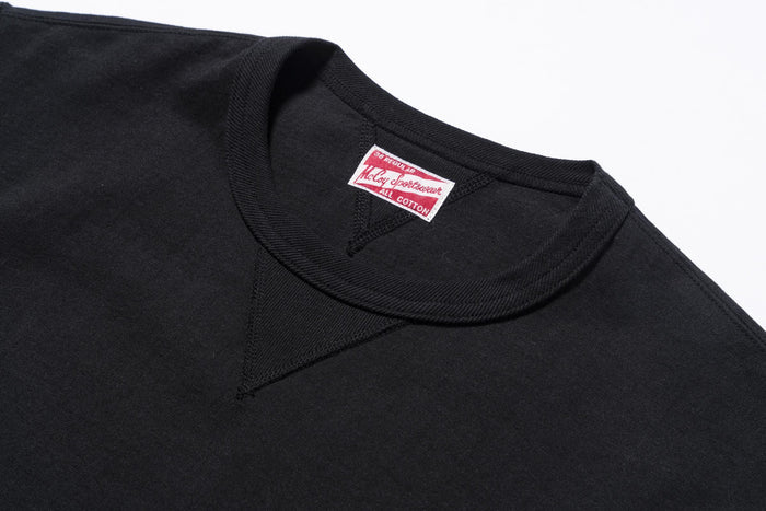 MC23020 GUSSET TEE - BLACK
