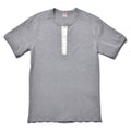 MC23022 UNION HENLEY UNDERSHIRT S/S - MEDIUM GRAY