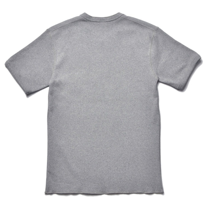 MC23022 UNION HENLEY UNDERSHIRT S/S - MEDIUM GRAY
