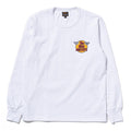 MC24003 THE REAL McCOY'S LOGO TEE L/S - WHITE