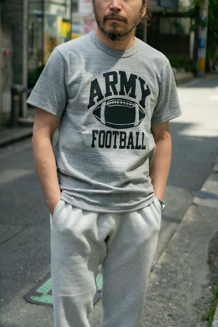 MC25009 MILITARY TEE / ARMY FOOTBALL - GRAY