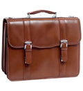 McKlein V Series Flournoy Flapover Double Compartment Laptop Case 85954/85955