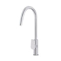 Meir Paddle Round Pull Out Kitchen Sink Mixer Tap Chrome - The Blue Space