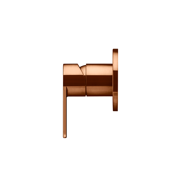 Meir Paddle Round Wall Mixer Lustre Bronze
