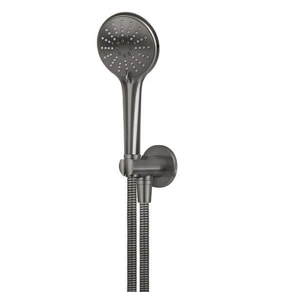 Meir Round 3 Function Hand Shower on Fixed Bracket Shadow - The Blue Space
