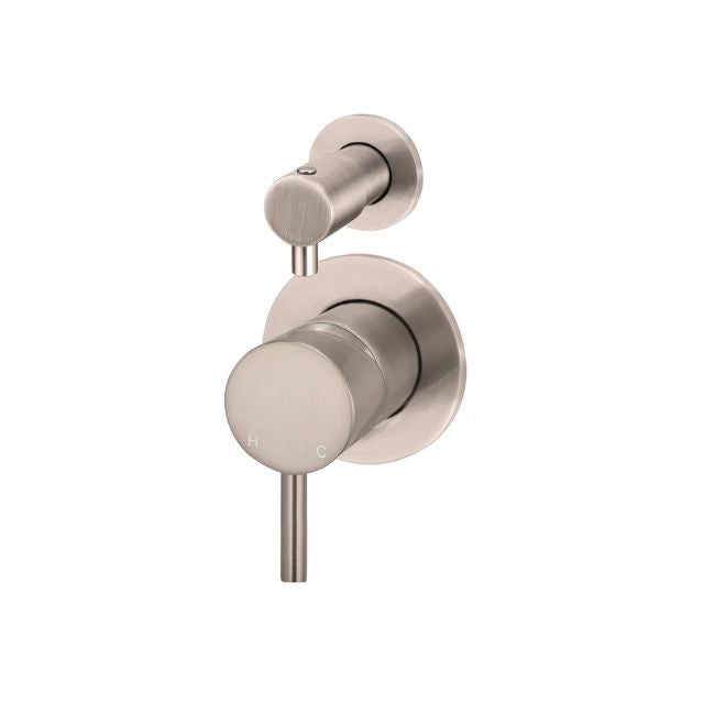 Angle Meir Round Diverter Mixer Champagne Trim Kit MW07TS-FIN-CH - The Blue Space