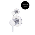 Meir Round Diverter Mixer Chrome Trim Kit MW07TS-FIN-C - The Blue Space