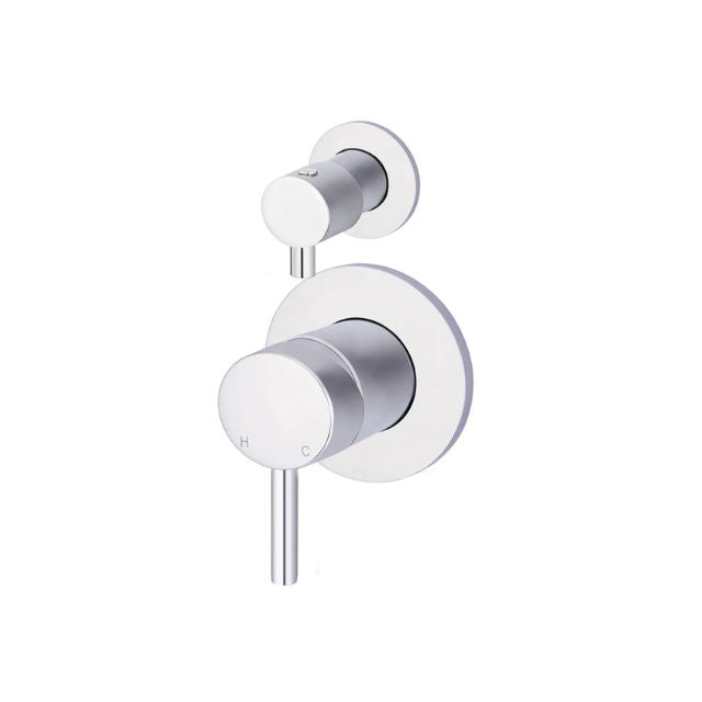 Angle Meir Round Diverter Mixer Chrome Trim Kit MW07TS-FIN-C - The Blue Space