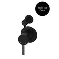 Meir Round Diverter Mixer Matte Black Trim Kit MW07TS-FIN - The Blue Space