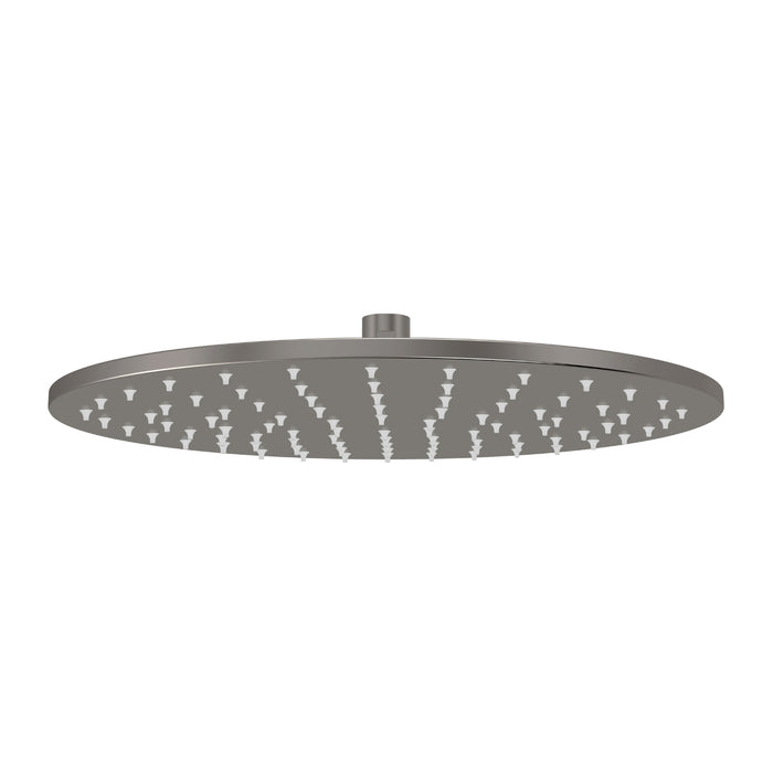 Meir Round Shower Rose 300mm - Shadow