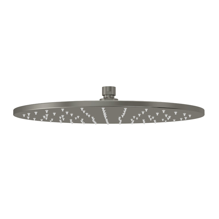 Meir Round Shower Rose 300mm - Shadow