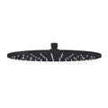 Meir Round Shower Rose 300mm Matte Black