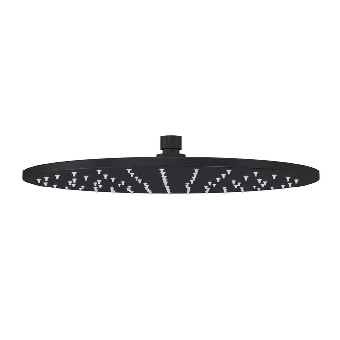 Meir Round Shower Rose 300mm Matte Black