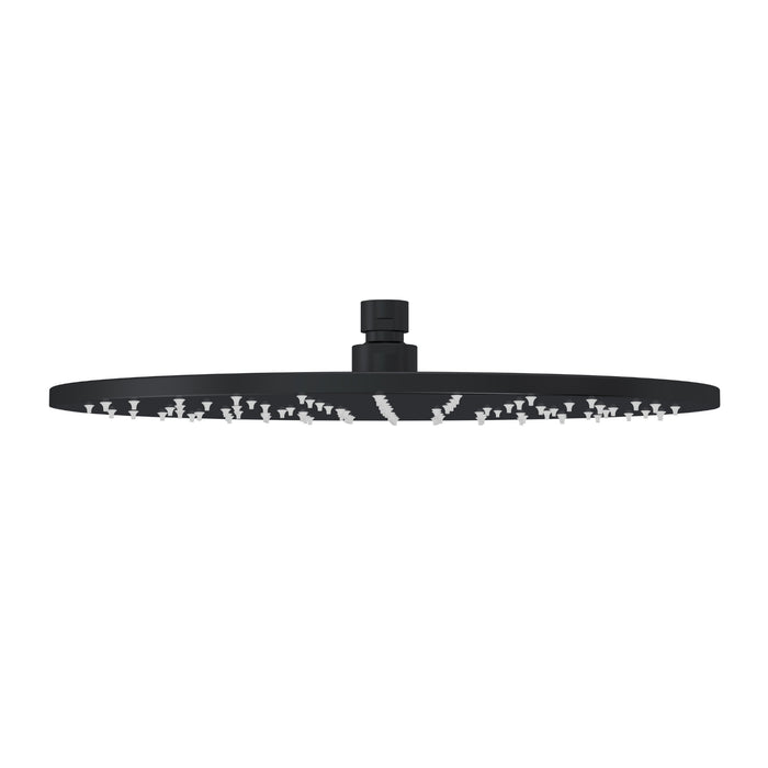 Meir Round Shower Rose 300mm Matte Black