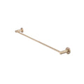 Meir Round Single Towel Rail Champagne 600mm - The Blue Space