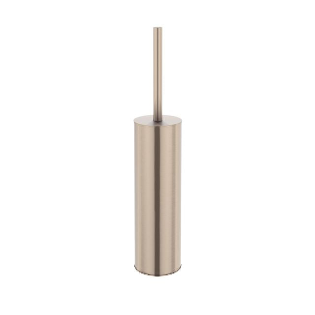 Buy Online Meir Round Toilet Brush and Holder Champagne MTO02N-R-CH - The Blue Space