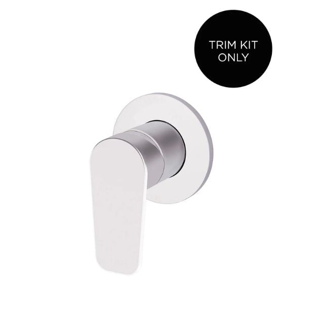 Meir Round Wall Mixer Paddle Handle Chrome Trim Kit MW03PD-FIN-C - The Blue Space