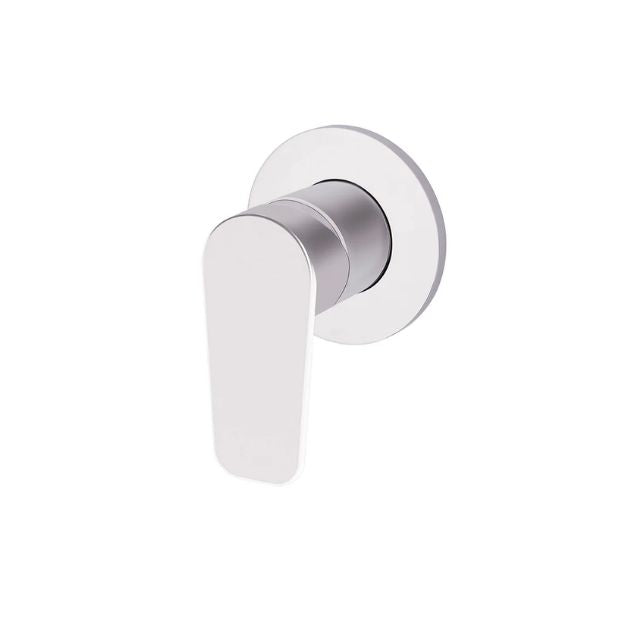 Angle Meir Round Wall Mixer Paddle Handle Chrome Trim Kit MW03PD-FIN-C - The Blue Space