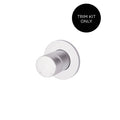 Meir Round Wall Mixer Pinless Handle Chrome Trim Kit MW03PN-FIN-C - The Blue Space