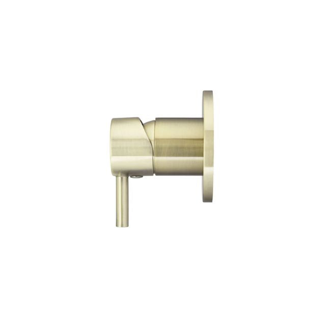 Side Meir Round Wall Mixer Short Pin Lever Tiger Bronze Trim Kit MW03S-FIN-PVDBB - The Blue Space